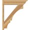 Ekena Millwork Balboa Traditional Rough Sawn Outlooker, Western Red Cedar, 8"W x 34"D x 40"H OUT08X34X40BOA01RWR - alternate 2